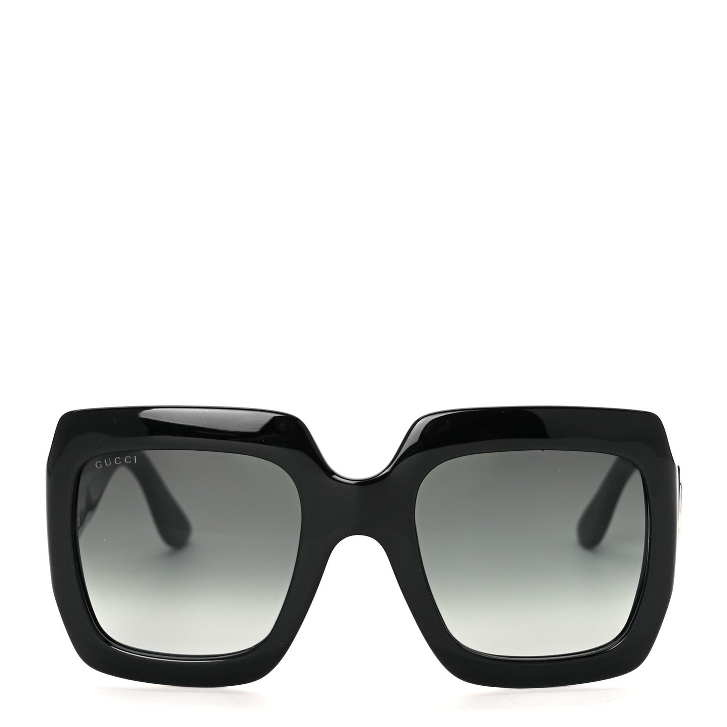 Acetate Square Frame Sunglasses GG0053S Black