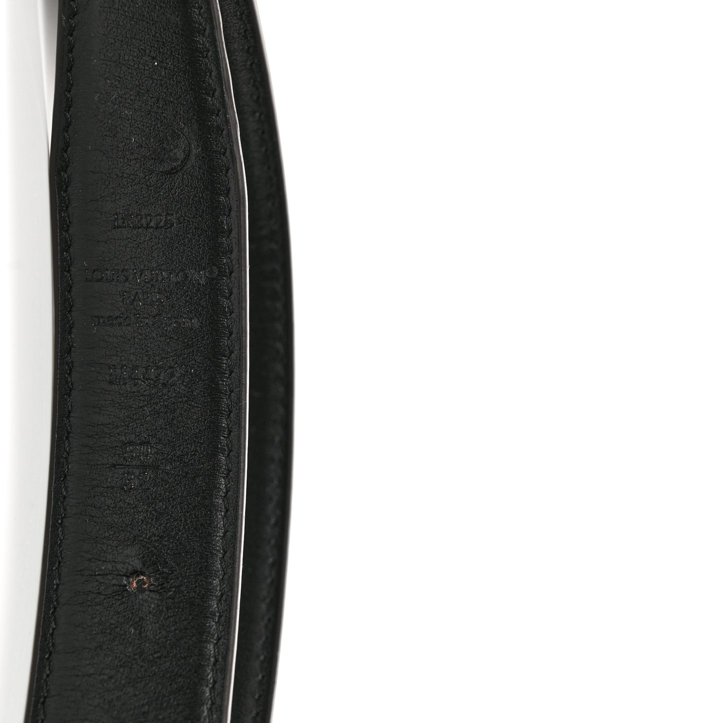 Monogram LV Script 30mm Reversible Belt 80 32 Black