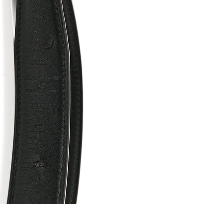 Louis Vuitton Monogram LV Script 30mm Reversible Belt 80 32 Black 5 of 6