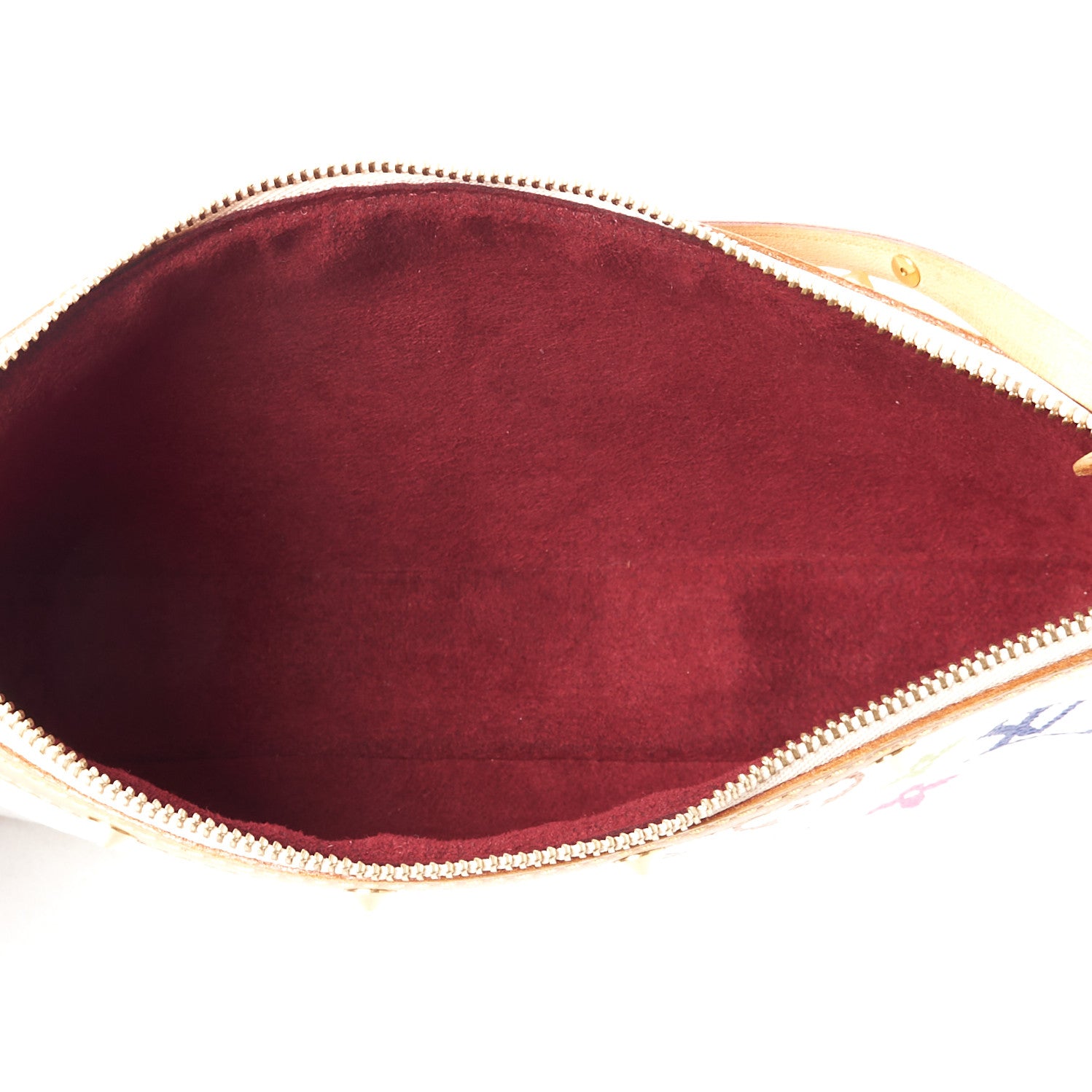 Louis Vuitton Monogram Multicolor Pochette Accessories White 7 of 8