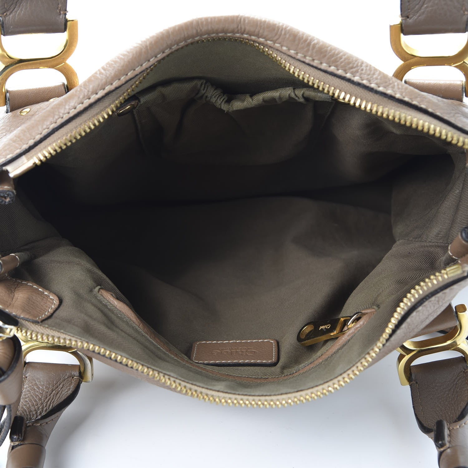 Chloe Calfskin Medium Marcie Satchel Nut 4 of 14