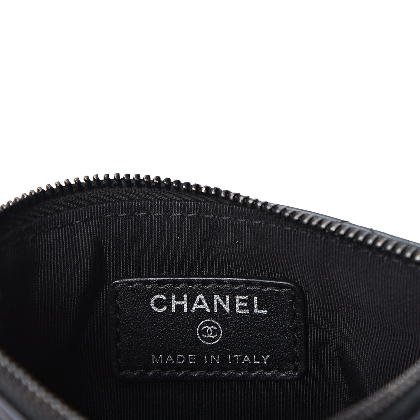 Aged Calfskin Quilted Small Reissue Cosmetic Case So Black