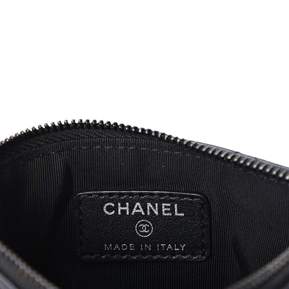 Chanel Aged Calfskin Quilted Small Reissue Cosmetic Case So Black 5 of 9