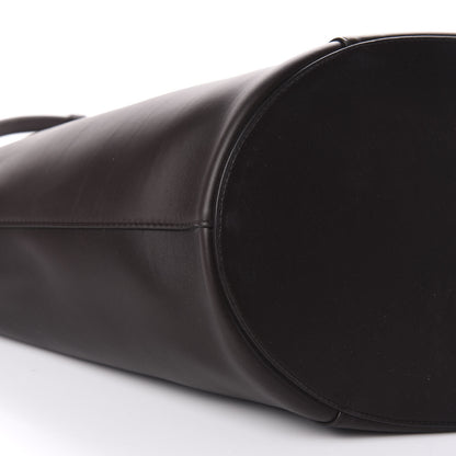 Bottega Veneta Smooth Calfskin Basket Tote Fondente 6 of 10