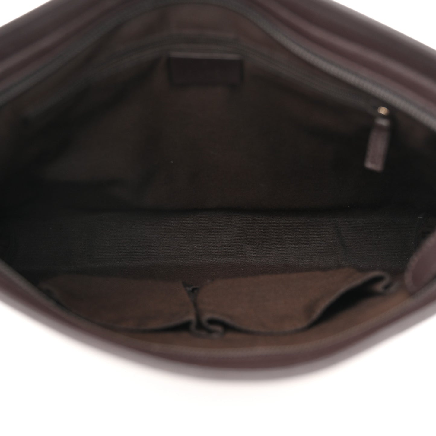 GG Plus Monogram Medium Flat Messenger Bag Dark Brown