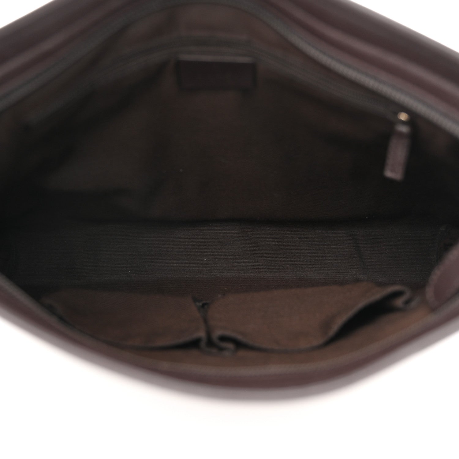 Gucci GG Plus Monogram Medium Flat Messenger Bag Dark Brown 5 of 11