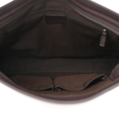 Gucci GG Plus Monogram Medium Flat Messenger Bag Dark Brown 5 of 11