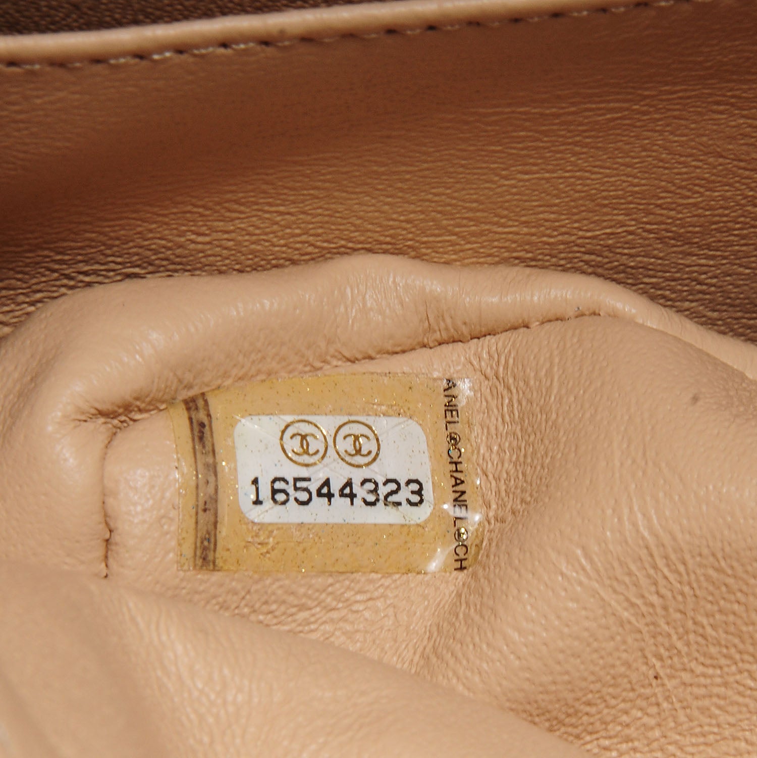 Chanel Caviar Quilted Medium Double Flap Beige 8 of 8
