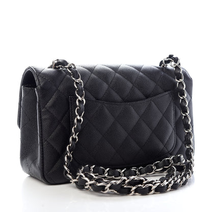 Chanel Caviar Quilted Mini Rectangular Flap Black 3 of 10