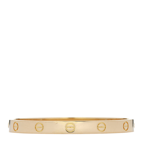 18K Yellow Gold LOVE Bracelet 17