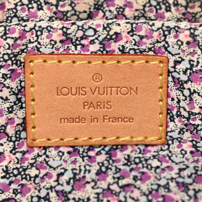 Louis Vuitton Denim Patchwork Speedy 30 Blue 6 of 14