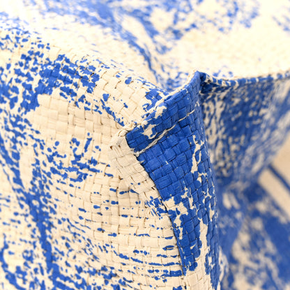 Christian Dior Straw Dioriviera Tote Blue 12 of 12