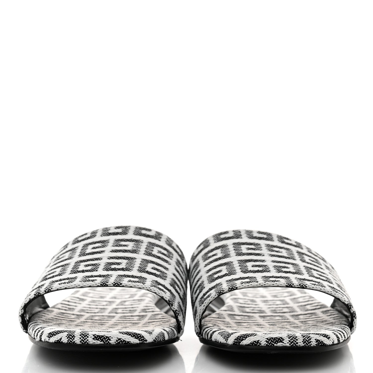 Givenchy Canvas 4G Logo Mule Slide Sandals 41 2 of 9