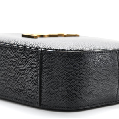 Saint Laurent Grain De Poudre Small Classic Monogram Camera Bag Black 10 of 11