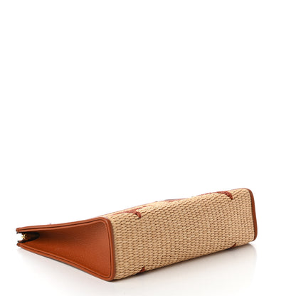 Louis Vuitton Raffia Monogram Giant Toiletry Pouch 26 Tan 4 of 9