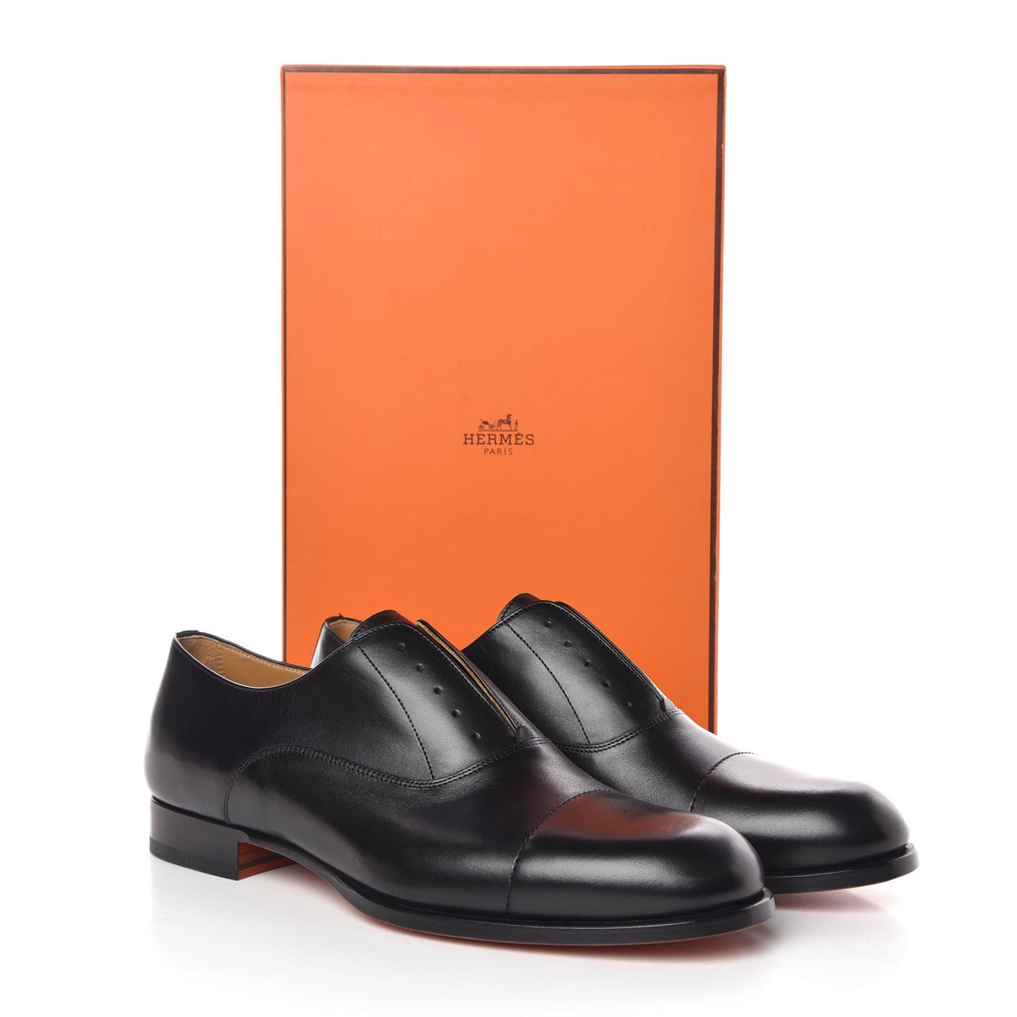 Calfskin Mens Oxford 43 Black