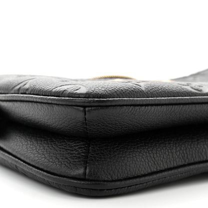Louis Vuitton Empreinte Monogram Liv Pochette Black 9 of 11