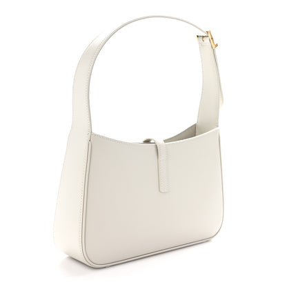 Saint Laurent Smooth Calfskin Le 5 A 7 Hobo Blanc Vintage 3 of 11