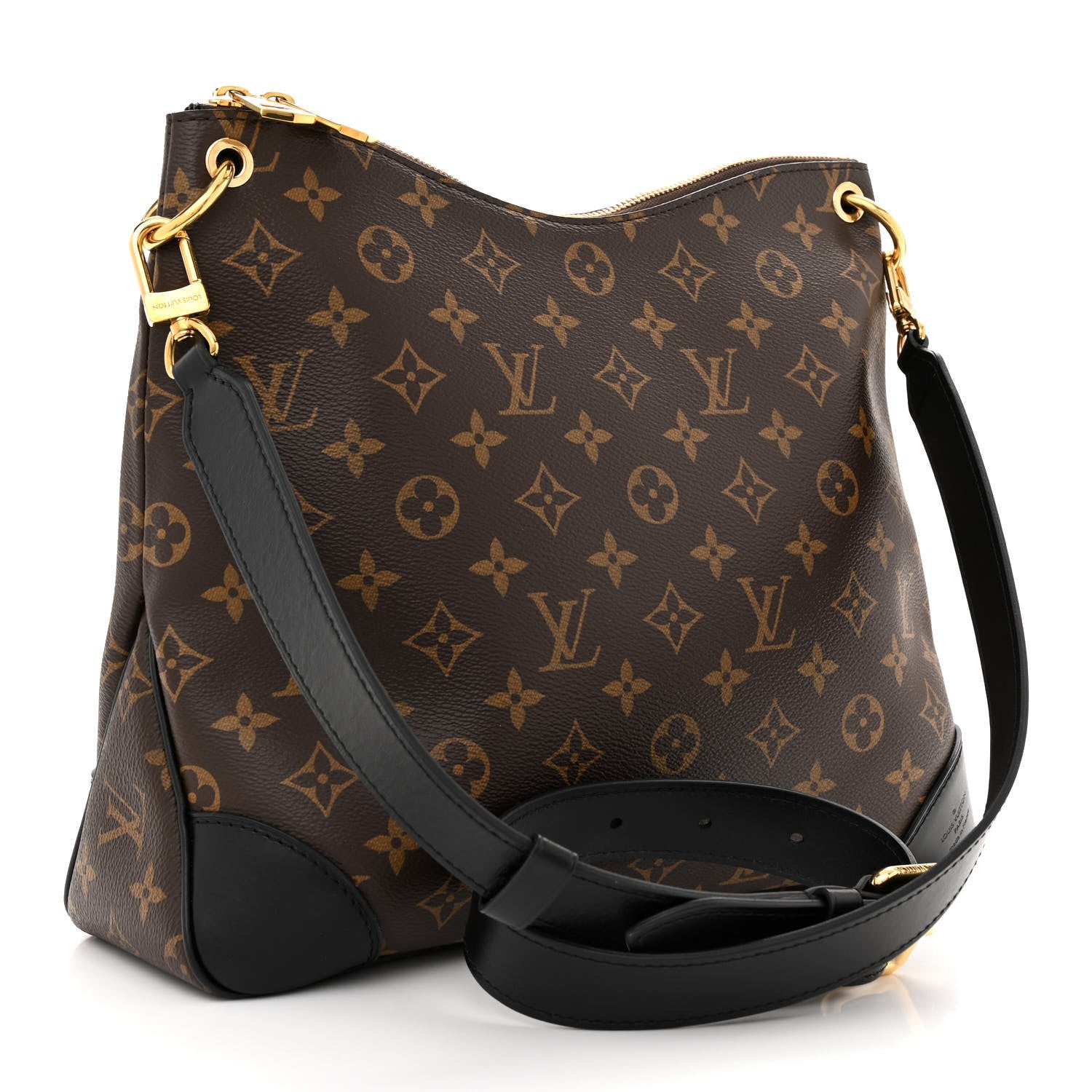 Louis Vuitton Monogram Odeon MM Black 3 of 11