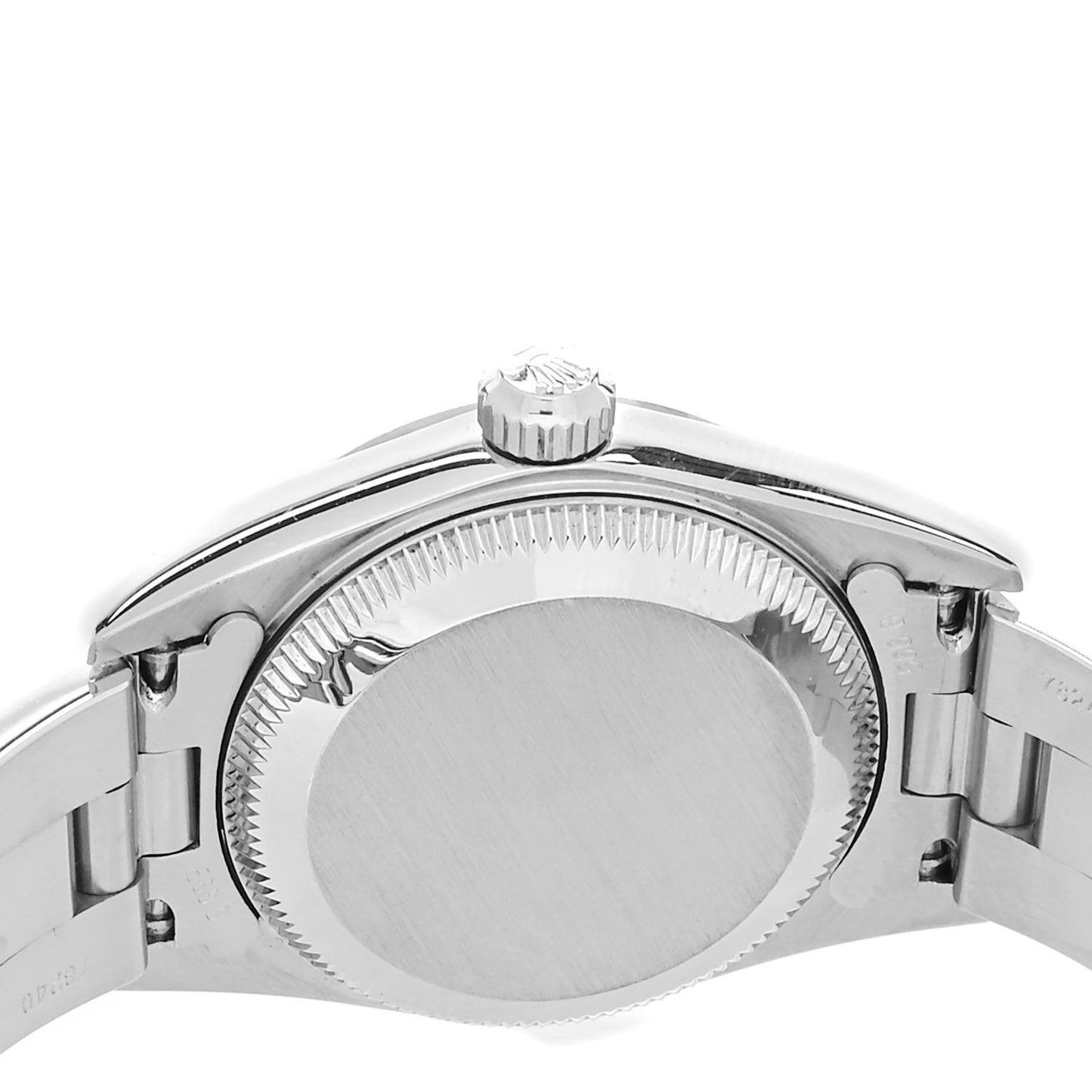 Stainless Steel 24mm Oyster Perpetual Watch Pink 76080