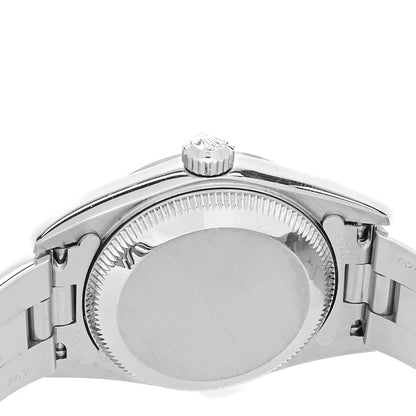 Rolex Stainless Steel 24mm Oyster Perpetual Watch Pink 76080 4 of 4