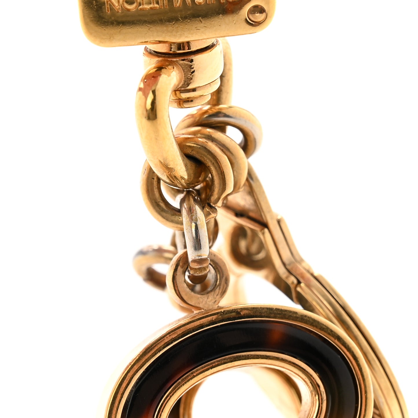 Acetate Confidence Bag Charm Key Holder