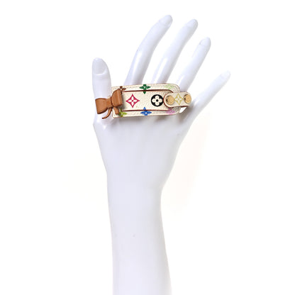 Louis Vuitton Monogram Multicolor Address Wish Bracelet White 2 of 8