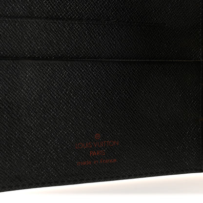 Louis Vuitton Epi Medium Ring Agenda Cover Black 6 of 6