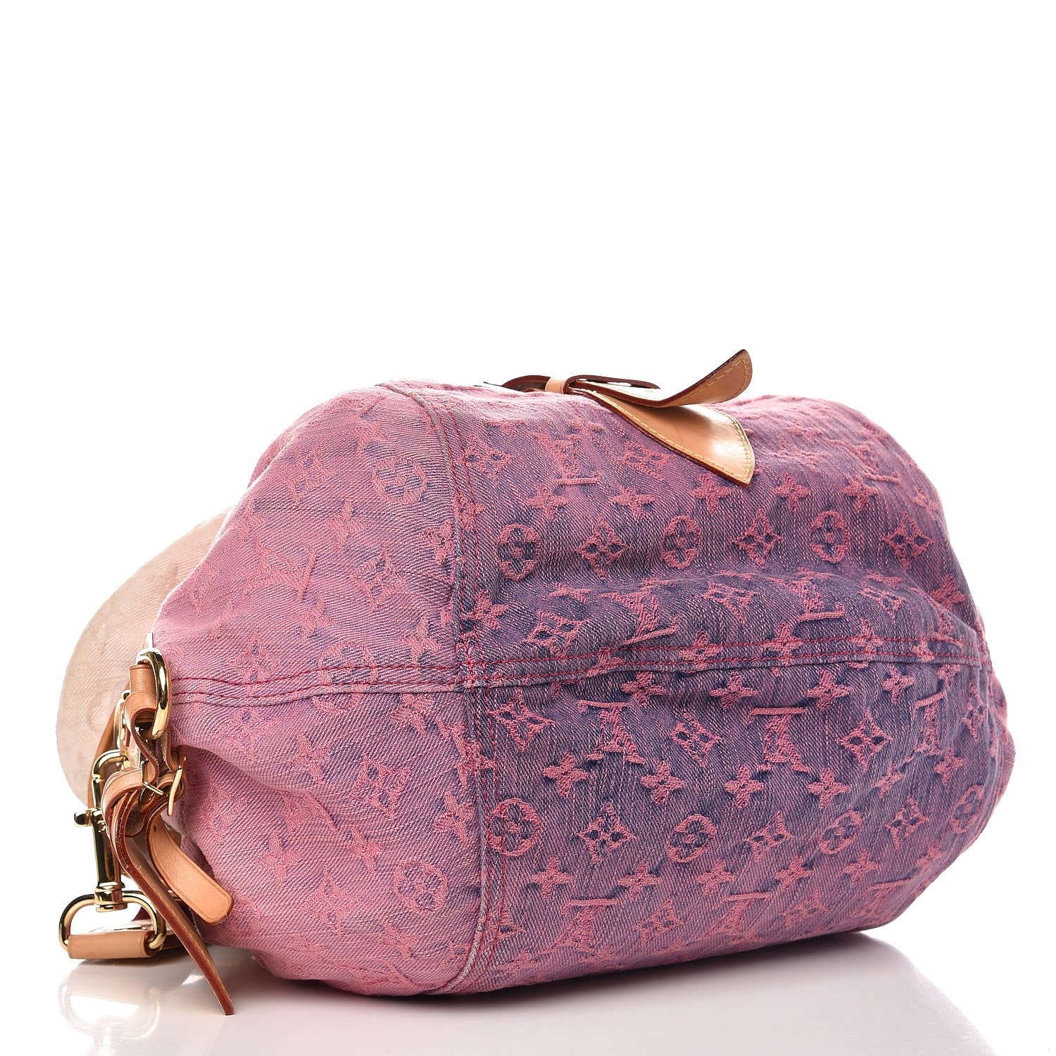 Louis Vuitton Denim Sunshine Messenger Rouge Fauviste 4 of 10