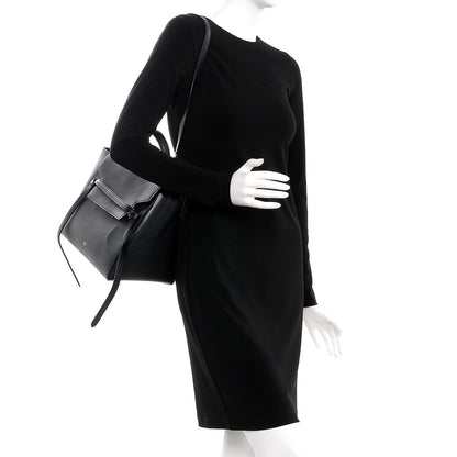 Celine Grained Calfskin Mini Belt Bag Black 2 of 13