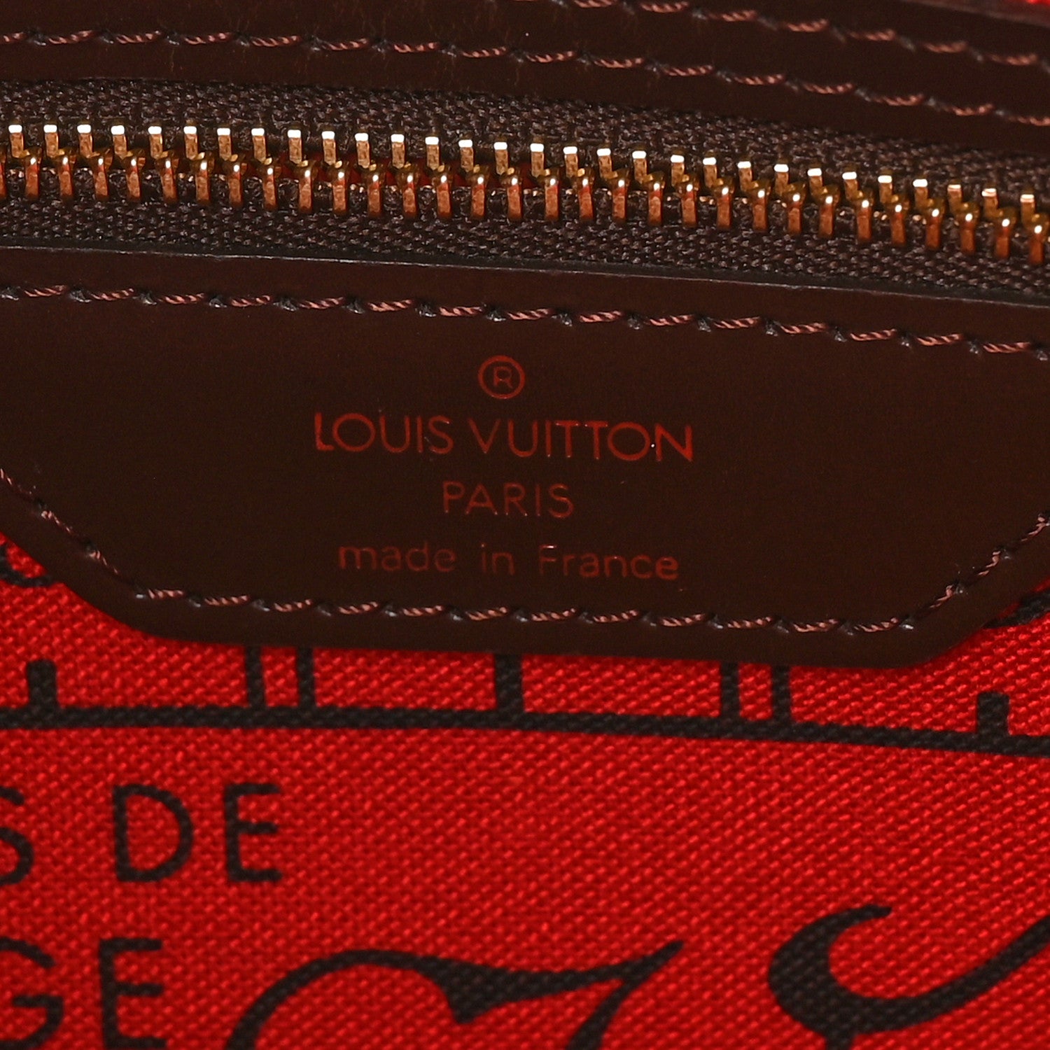 Louis Vuitton Damier Ebene Neverfull PM 6 of 9