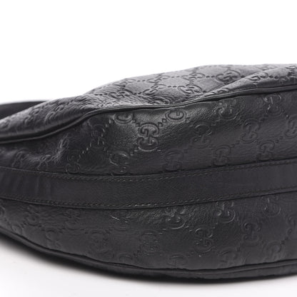 Gucci Guccissima Medium GG Twins Hobo Black 8 of 14