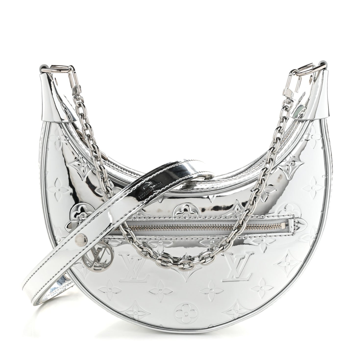 Monogram Miroir Loop PM Silver