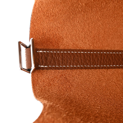 Hermes Taurillon Clemence Picotin Lock 18 PM Gold 7 of 11