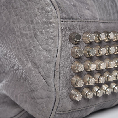 Alexander Wang Pebbled Lambskin Rocco Duffel Grey 9 of 14