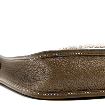 Hermes Taurillon Clemence Evelyne TPM Etoupe 9 of 14