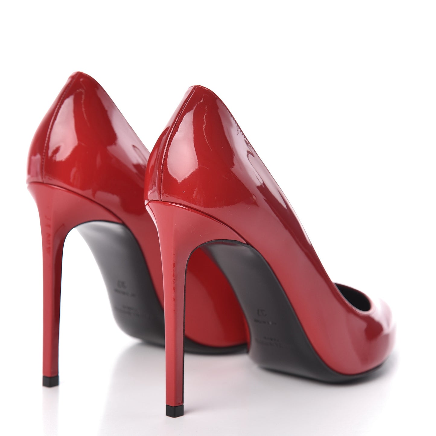 Patent Classic Paris 105 Escarpin Pumps 37 New Red