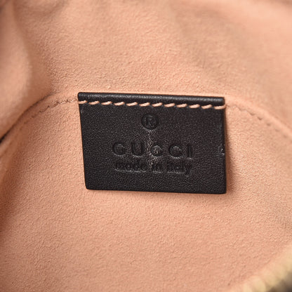 Gucci Suede Patent Web Mini Ophidia Shoulder Bag Nocciola Black 6 of 11