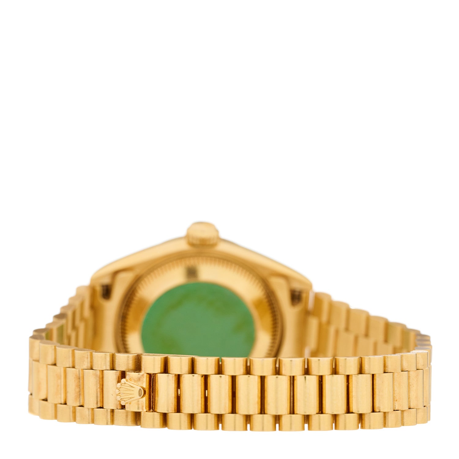 Rolex 18K Yellow Gold Diamond 26mm Datejust President Watch Champagne 69178 3 of 4