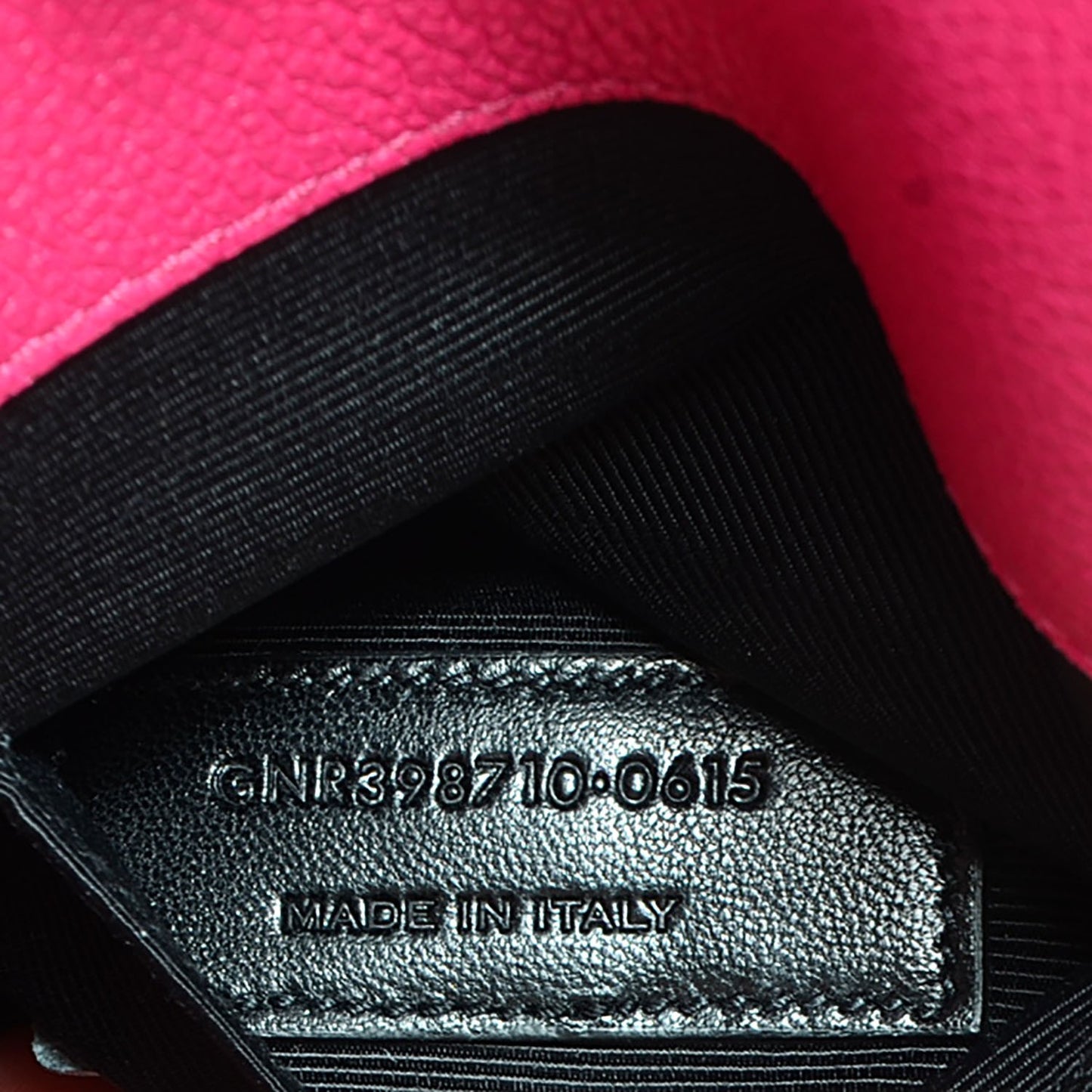 Calfskin Baby Sac De Jour Lipstick Fuchsia