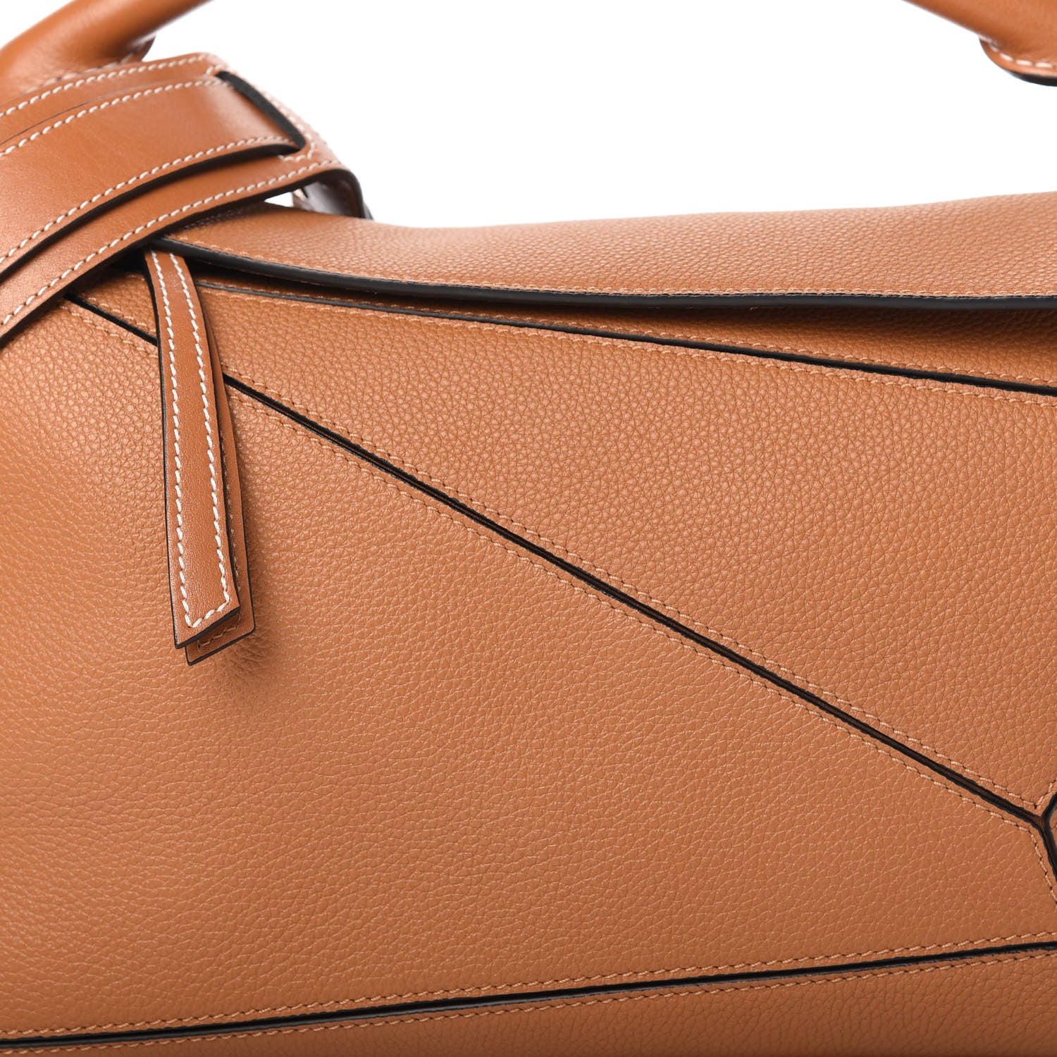 Loewe Calfskin Medium Puzzle Bag Tan 9 of 9