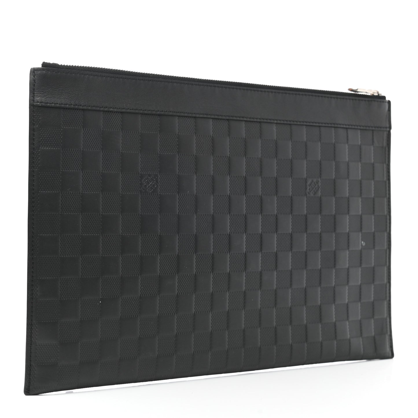Damier Infini Discovery Pochette GM Onyx