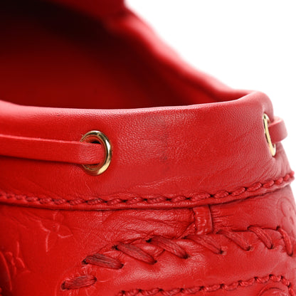 Louis Vuitton Empreinte Gloria Loafers 36.5 Rouge 11 of 11