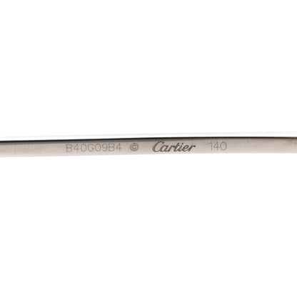 Cartier Metal CT0230S Sunglasses Silver Blue 6 of 8