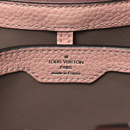 Louis Vuitton Taurillon Capucines PM Magnolia 6 of 9