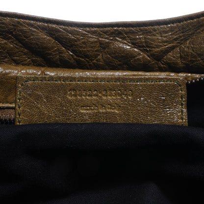 Balenciaga Chevre Classic Hardware Purse Olive Brown 8 of 8