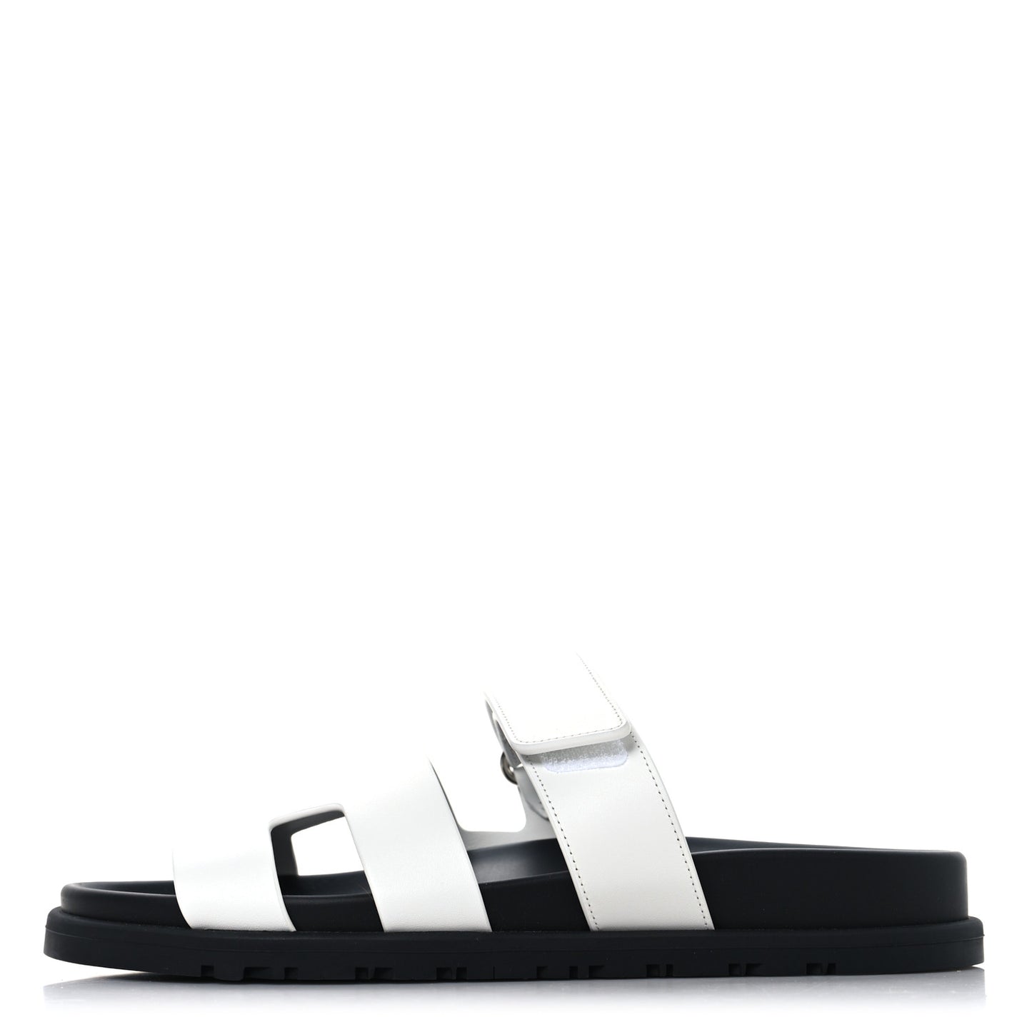 Calfskin Womens Chypre Sandals 37 White