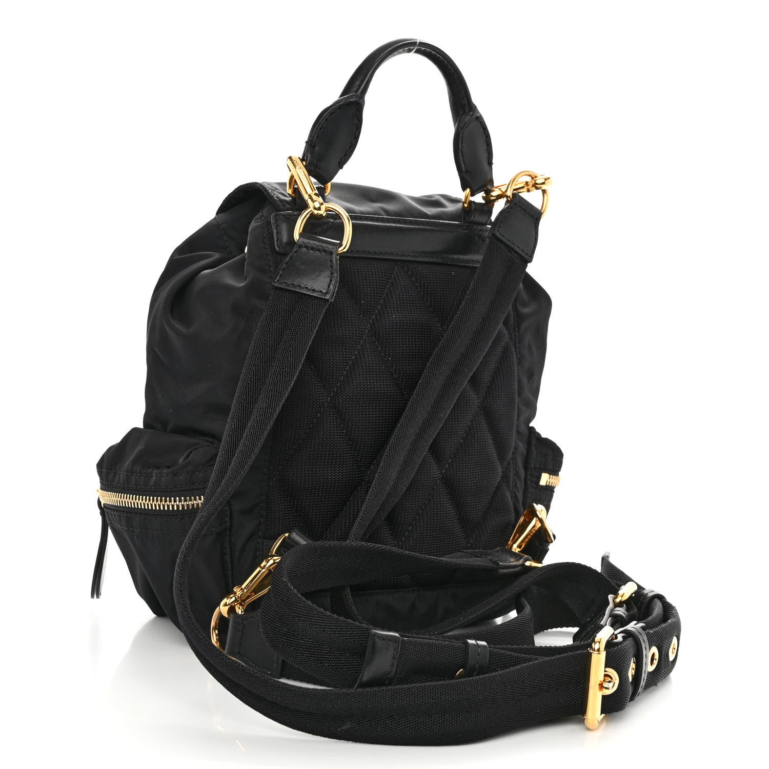 Burberry Nylon Small Crossbody Rucksack Backpack Black 3 of 9