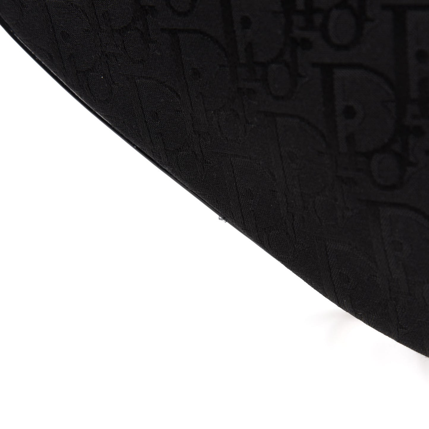 Monogram Saddle Bag Black