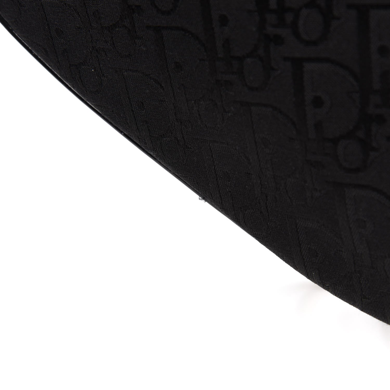 Christian Dior Monogram Saddle Bag Black 10 of 11